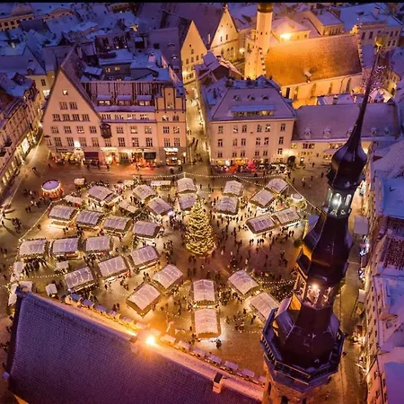 Elegant With Sauna, Town Hall Square, Old Town Apartamento Tallin