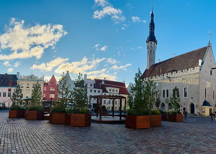 شقة Elegant With Sauna, Town Hall Square, Old Town