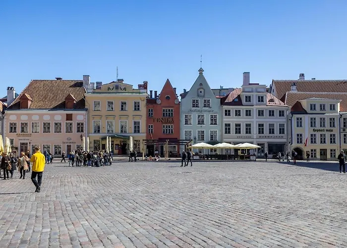 Lejlighed Elegant With Sauna, Town Hall Square, Old Town Tallinn